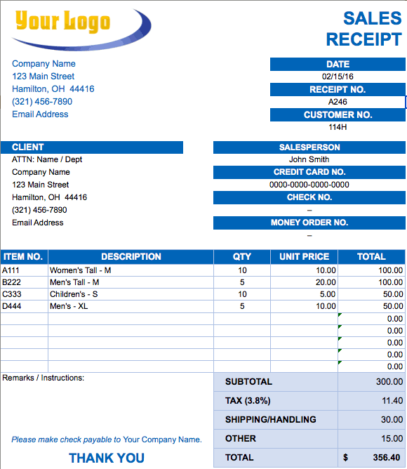 Sale Invoice Template from www.smartsheet.com