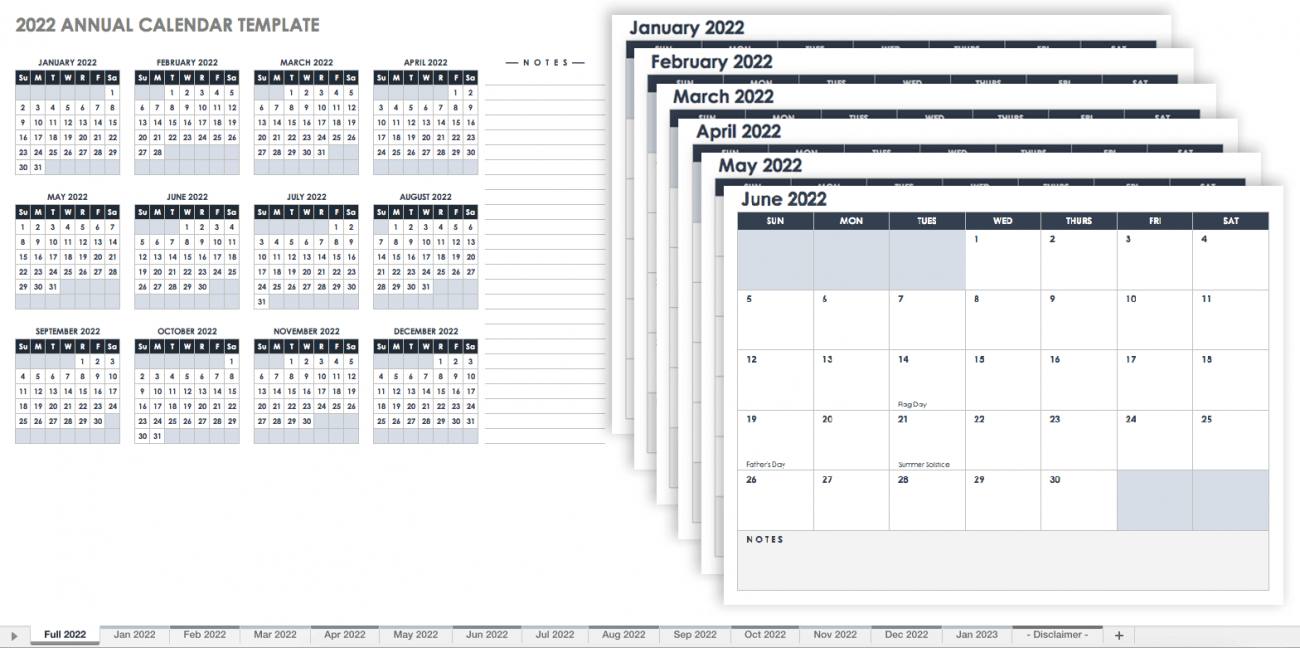 15 Free 2023 Monthly Calendar Templates | Smartsheet