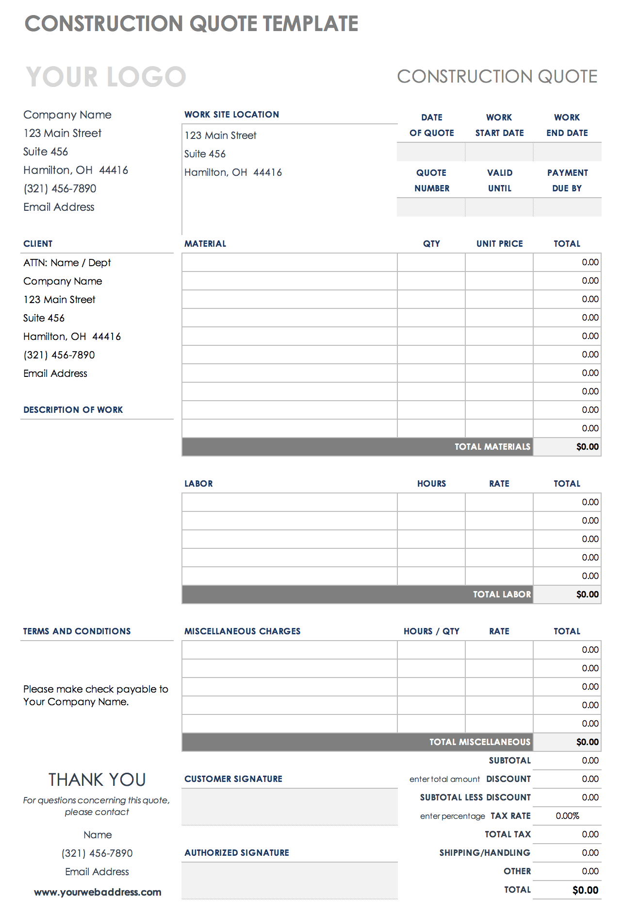 free-construction-quote-templates-smartsheet