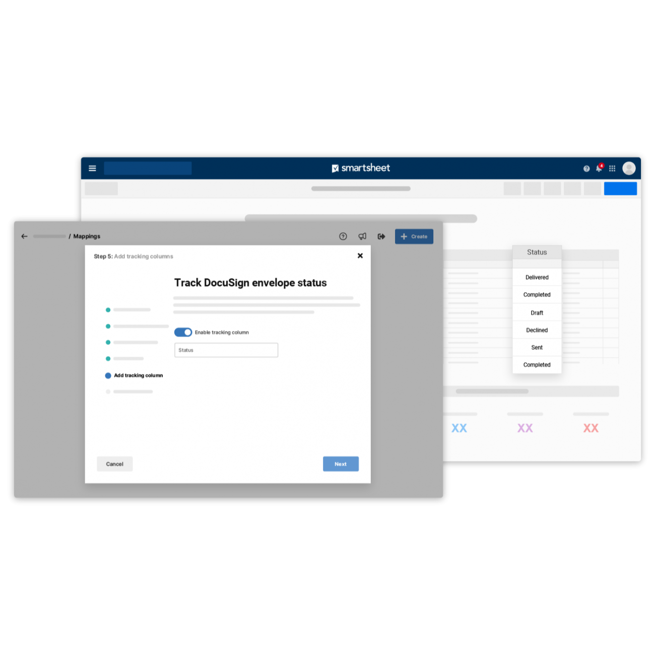 ESignatures with DocuSign Smartsheet