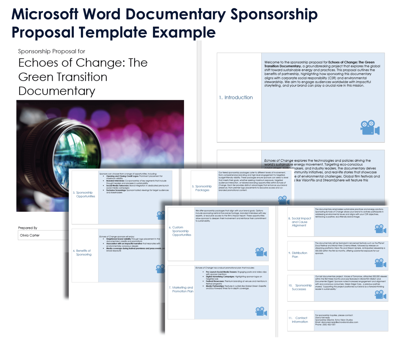 Image 2 for Documentary Proposal Template