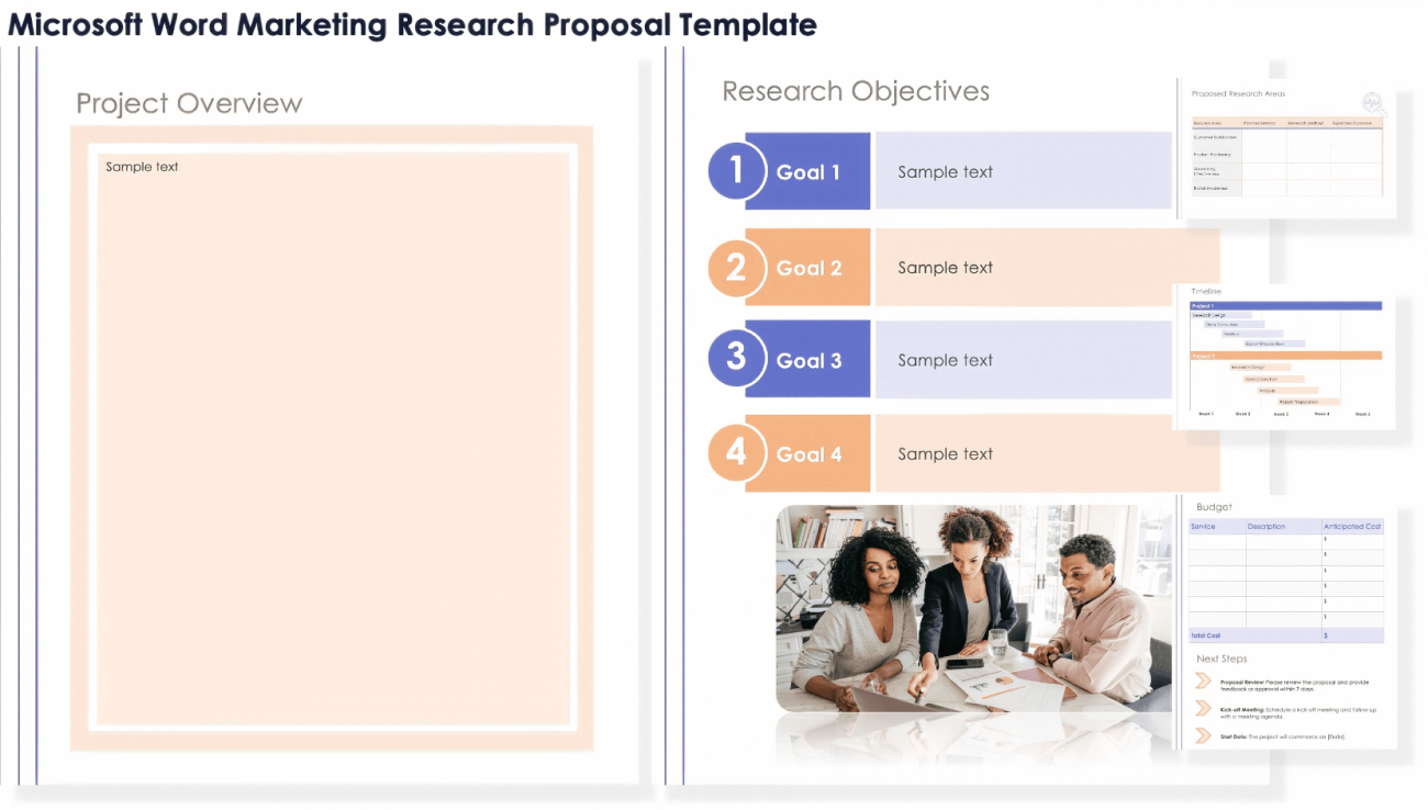 Free MS Word Marketing Proposal Templates
