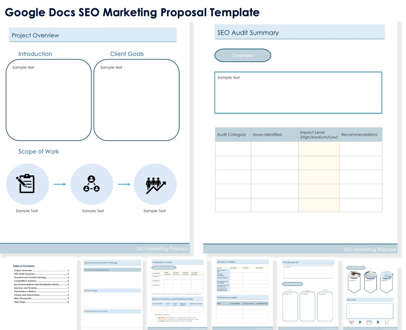 Image 6 for Seo Proposal Template