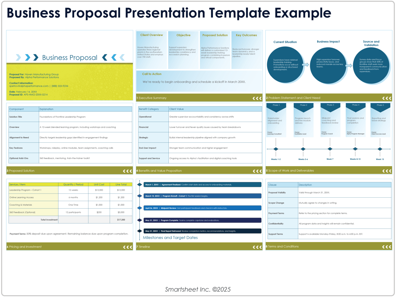 Free Business Proposal Templates