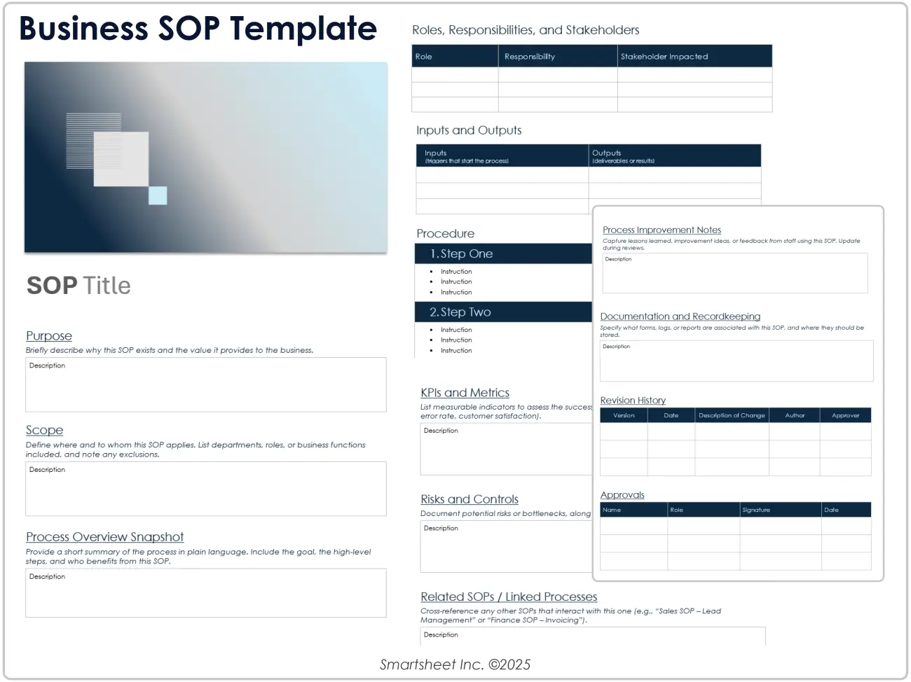 Business SOP Template for Word