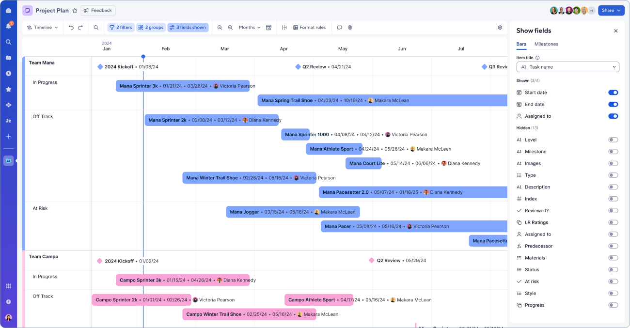 Project Timeline Software | Smartsheet