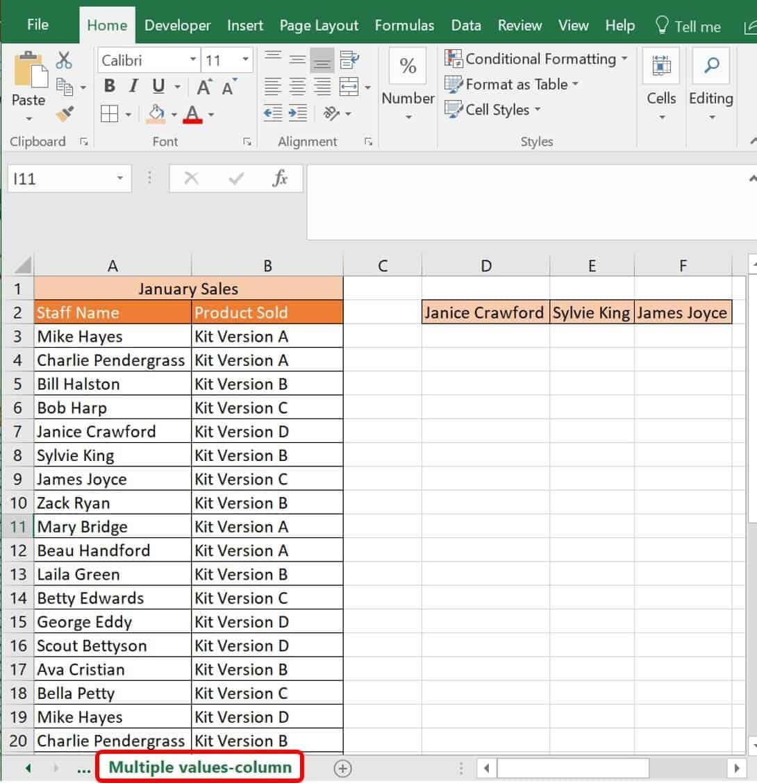 Vlookup On Multiple Worksheets Witout A Key