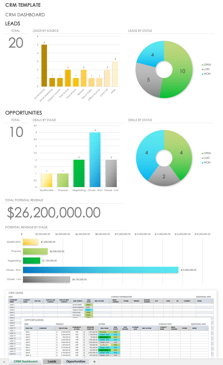 smartsheet crm