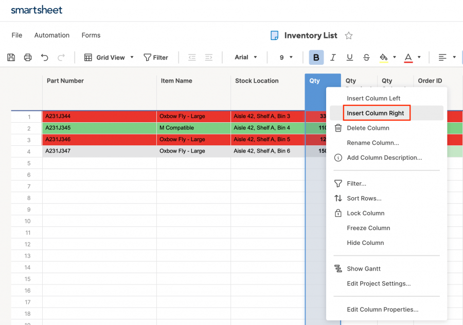 Excel Conditional Formatting HowTo Smartsheet