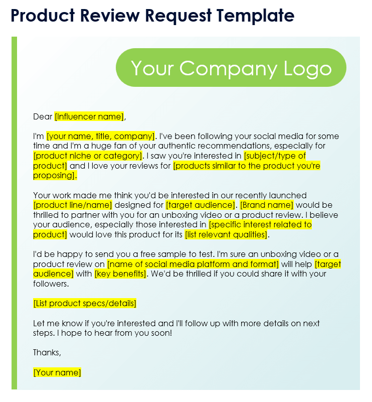 Free Influencer Marketing Templates