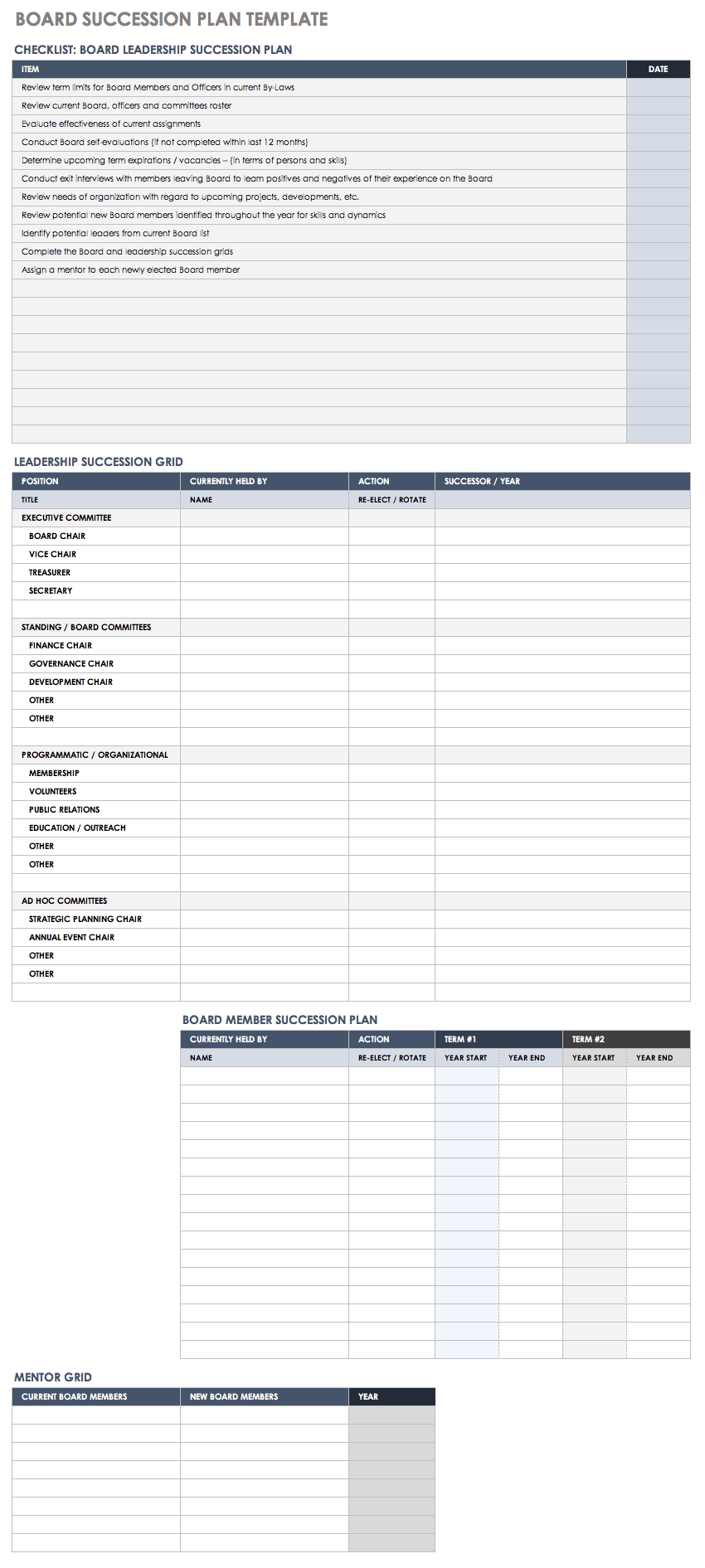 free-succession-planning-template-printable-templates