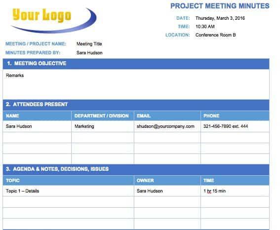 How to take flawless meeting notes (Free template included)