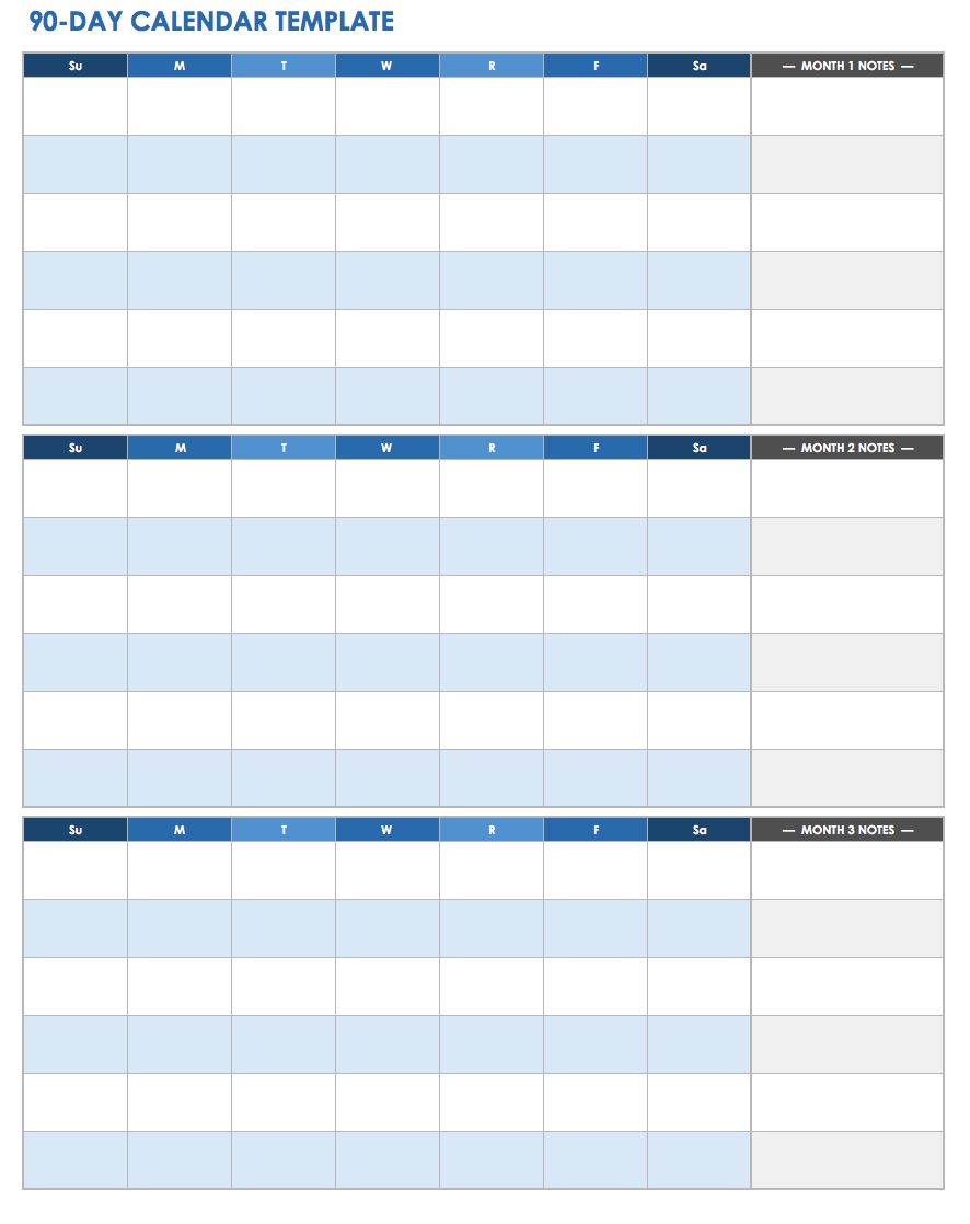 Time Management Schedule Template from www.smartsheet.com
