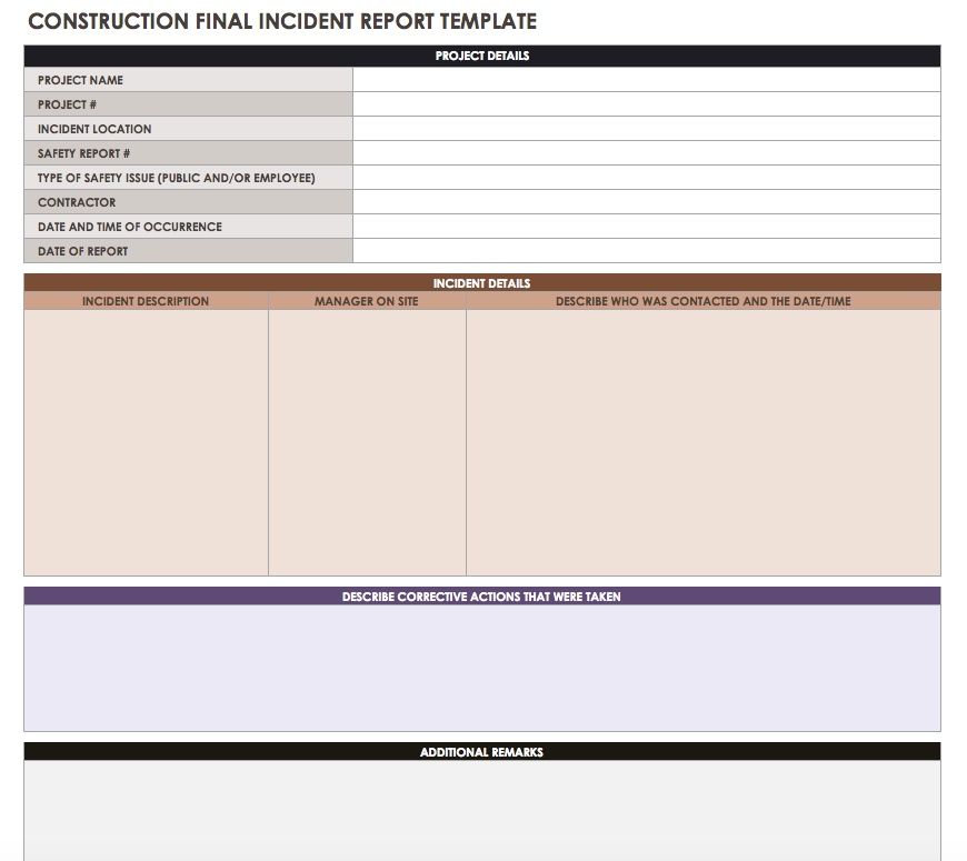 Weather Chart Template For Construction