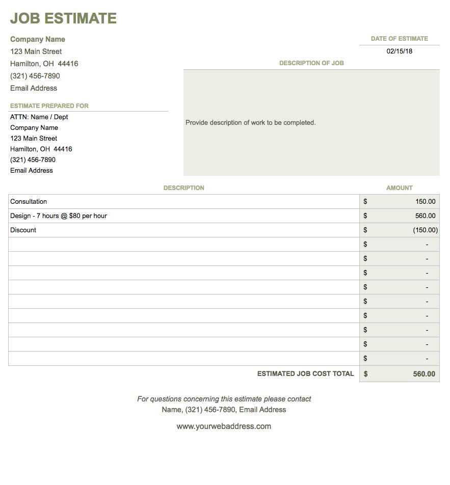 Free Google Docs Invoice Templates Smartsheet