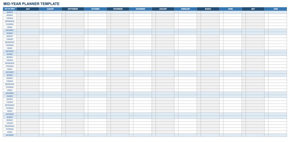 Year Planner Template from www.smartsheet.com