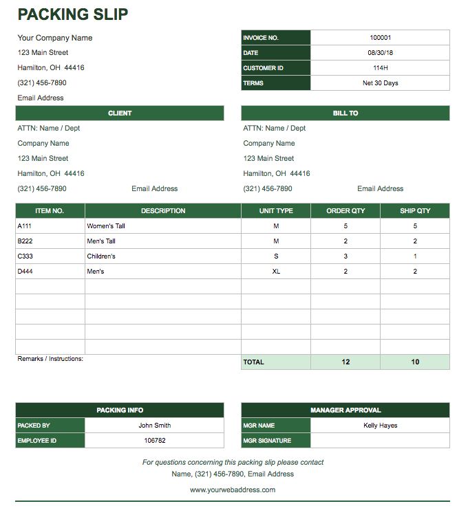 Google Docs Templates Invoice