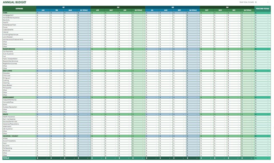 Bill Spreadsheet Template from www.smartsheet.com