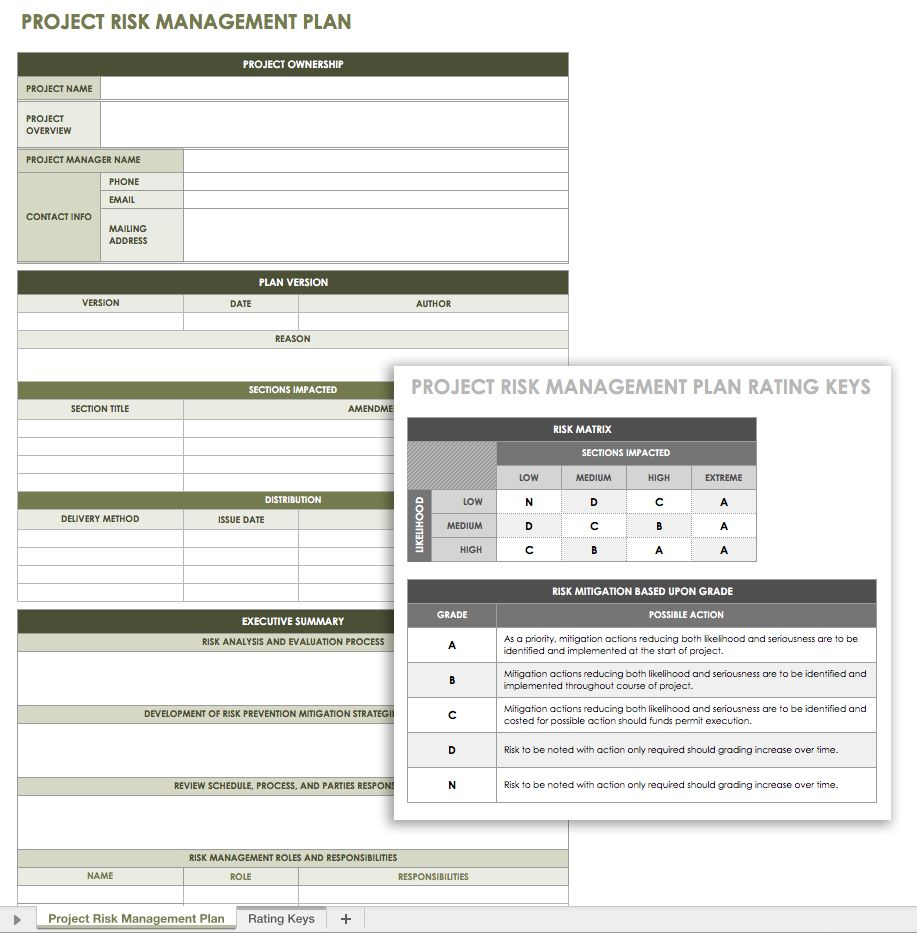 Free 9+ sample risk management plan templates in pdf | ms word.
