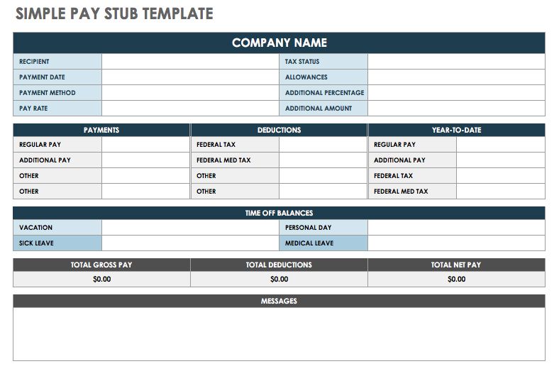 fillable-excel-pay-stub-template