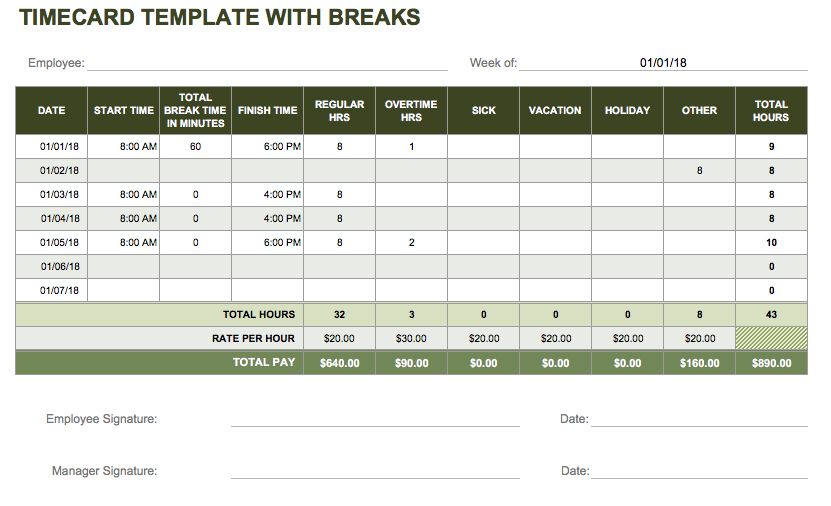 Customer Record Template