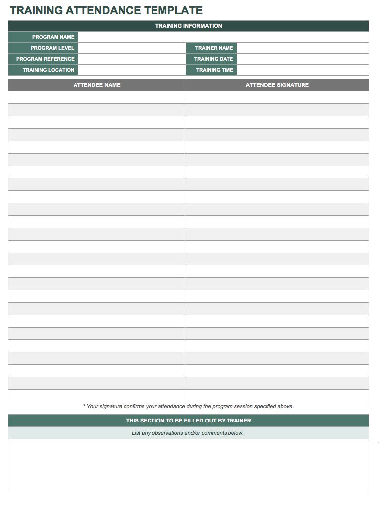 Attendance Calendar Template from www.smartsheet.com