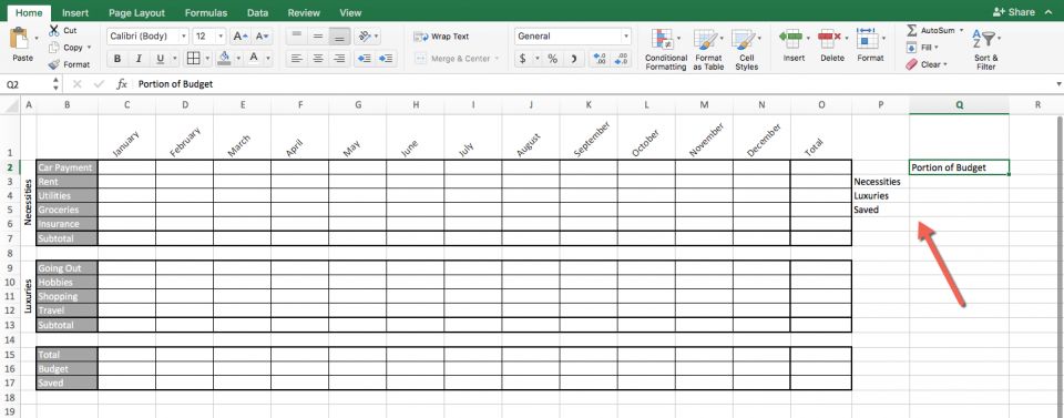 Make A Table Chart