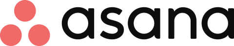 Horizontal logo for Asana